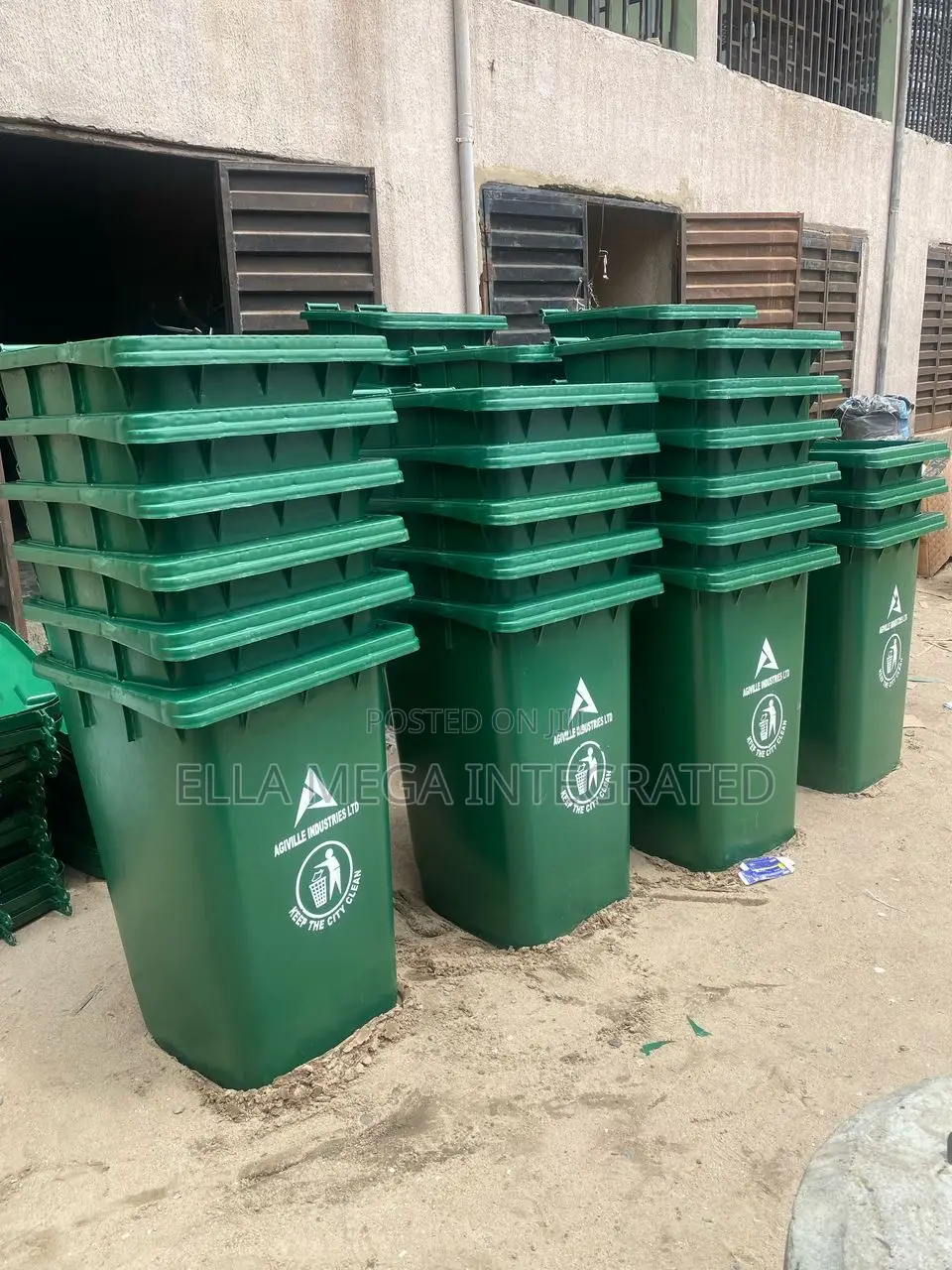 Industrial Waste Bin 240 Litres