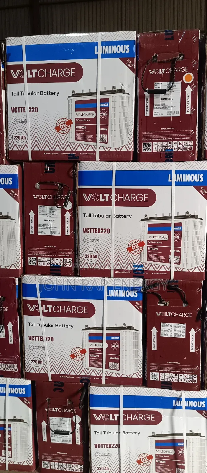 Luminous Batteries