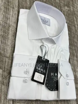 Quality Plain White Longsleves Shirt