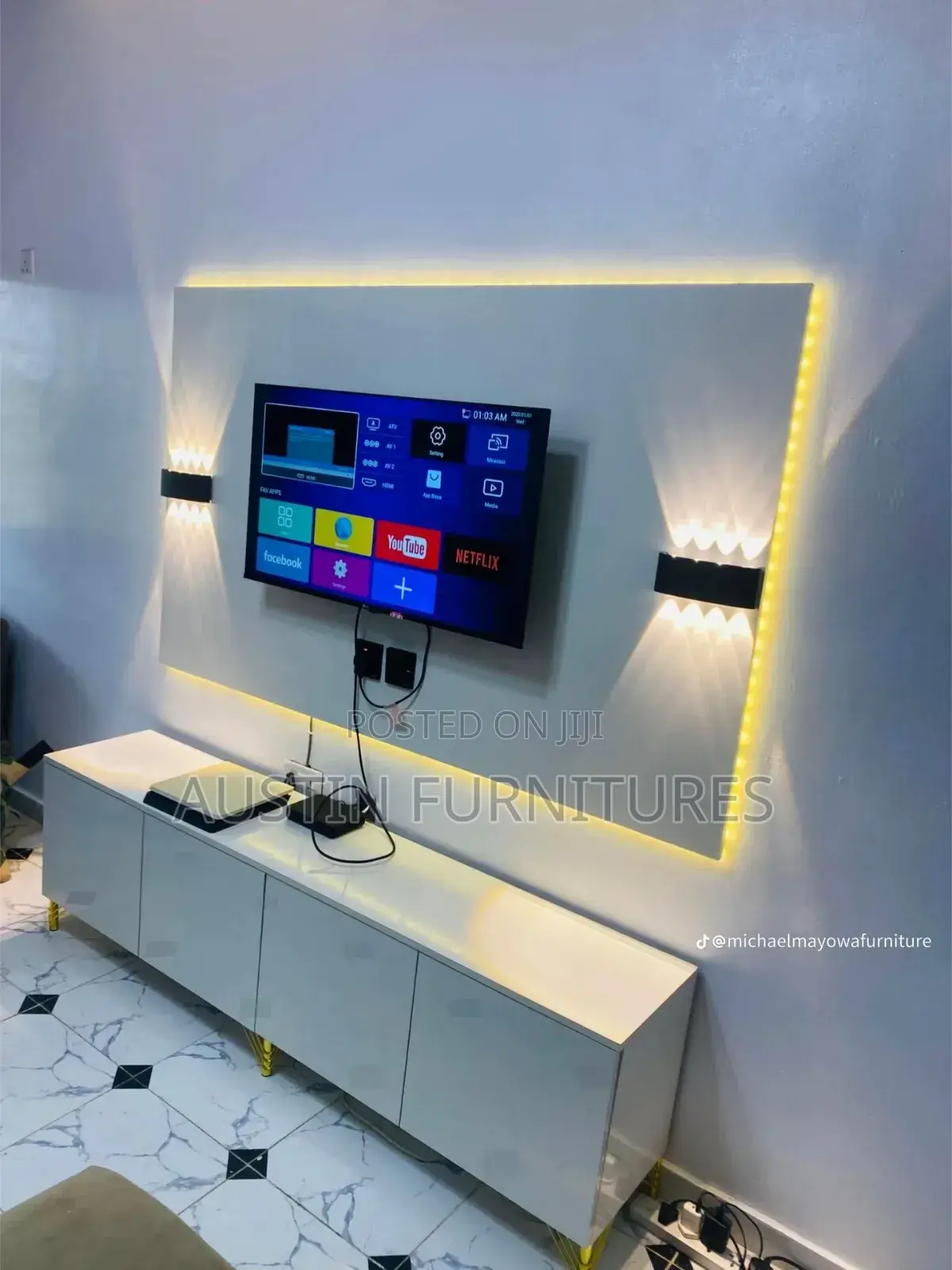 Get Your Luxury Tv Console With the High Quality Material