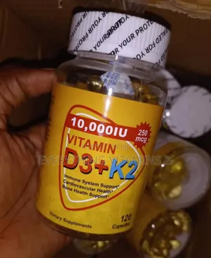 Vitamin D3 + 10,000iu Supplement (120 Capsules)