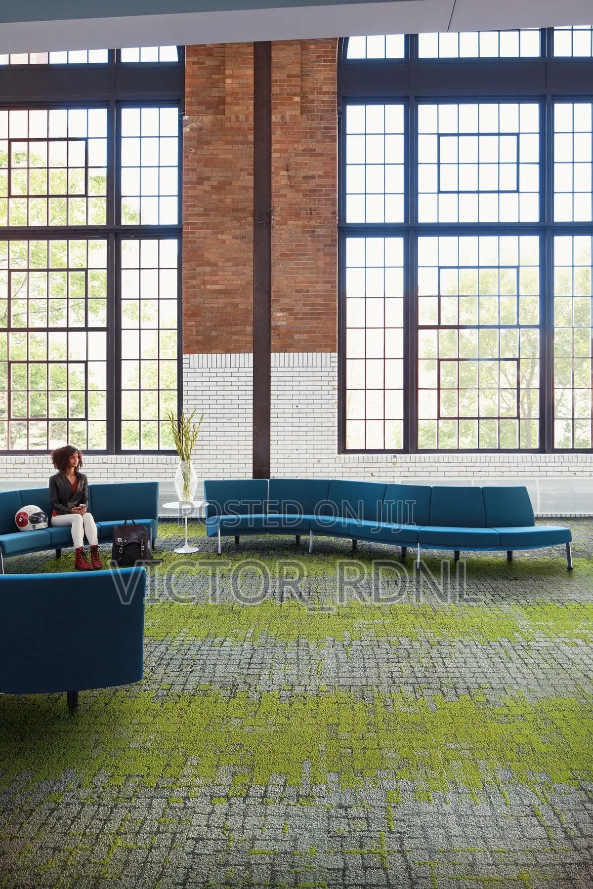 Real Thick Rug Tiles for Floor