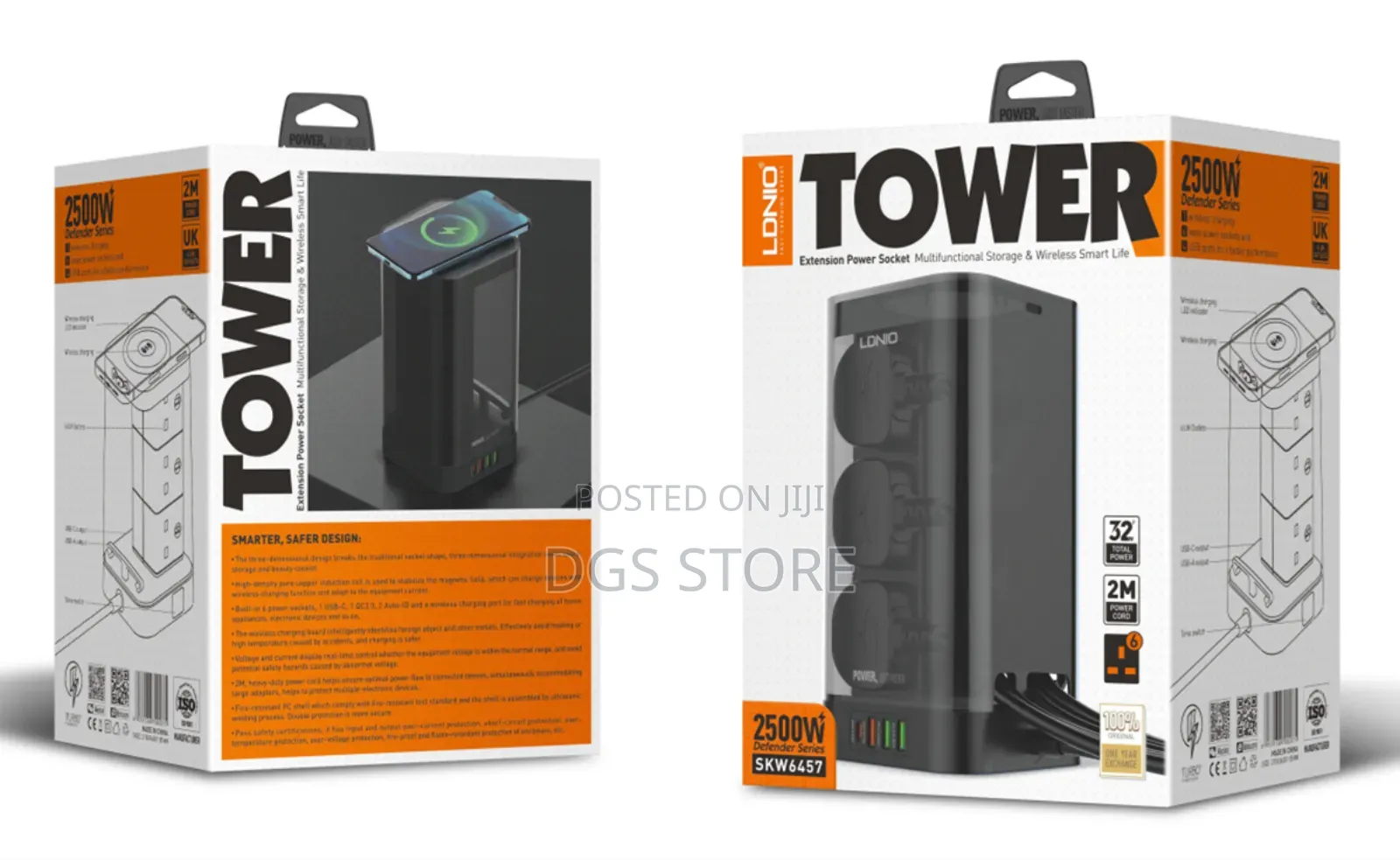 Ldnio Skw657 Tower 2500w Charger