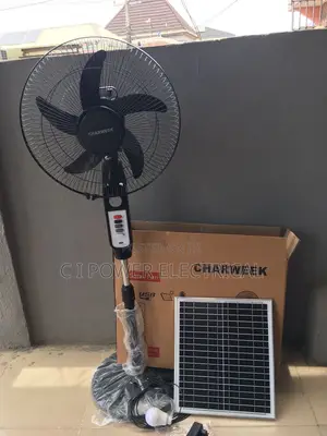 Rechargeable Solar Fan