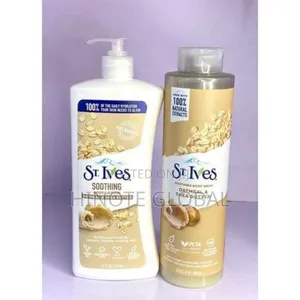 Photo - St Ives Oatmeal Shea Butter Soothing Body Lotion and Body