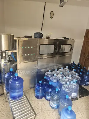 Small Scale Dispenser Water Factory Setup