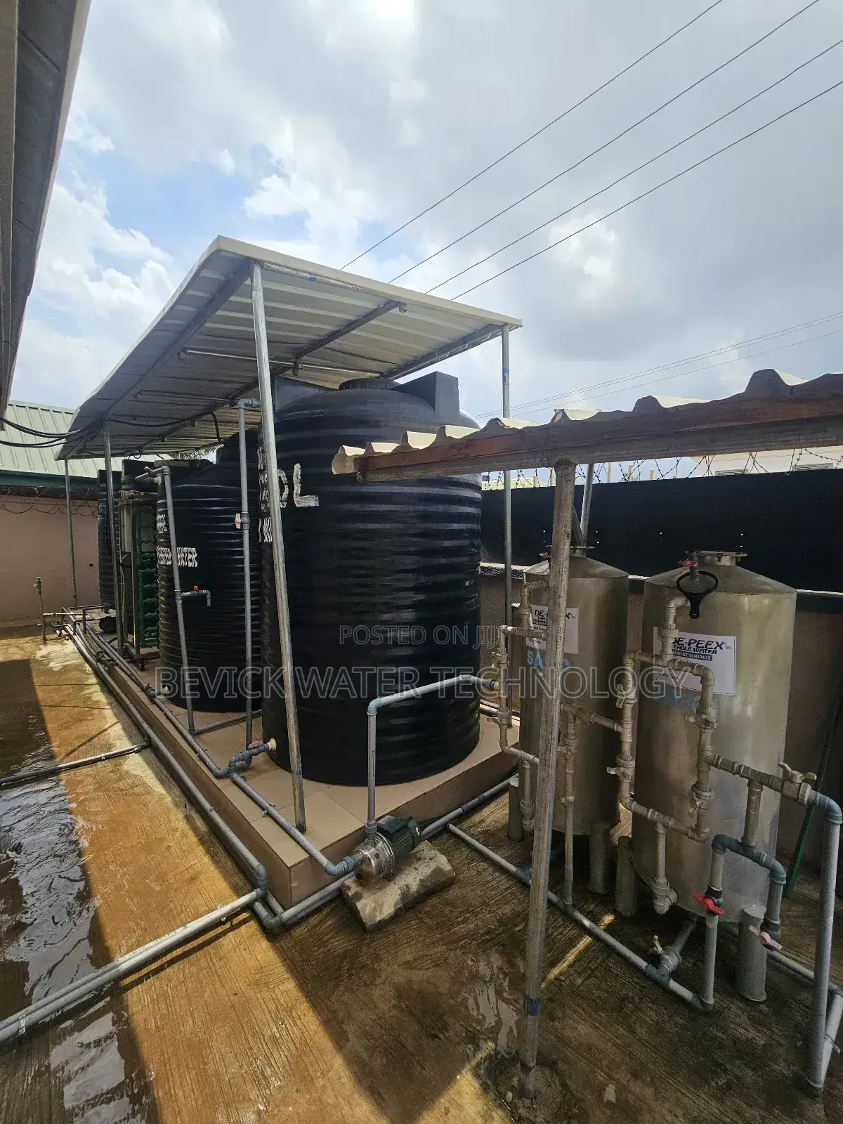 Small Scale Dispenser Water Factory Setup