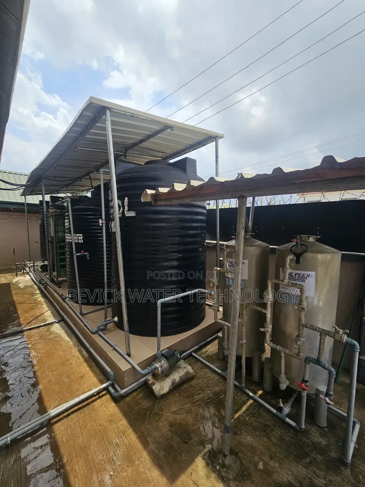 Small Scale Dispenser Water Factory Setup