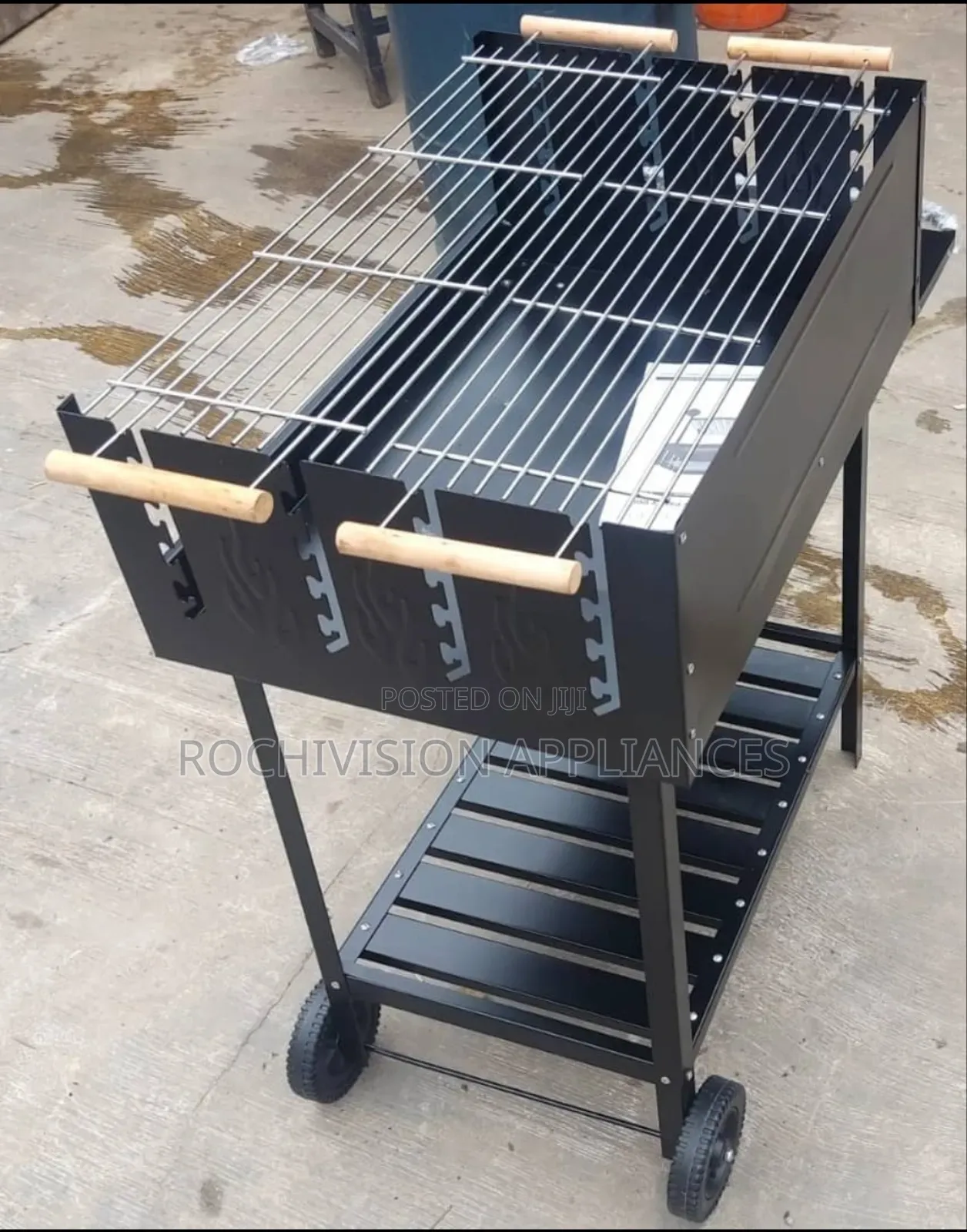Charcoal BBQ With Control Large BBQ