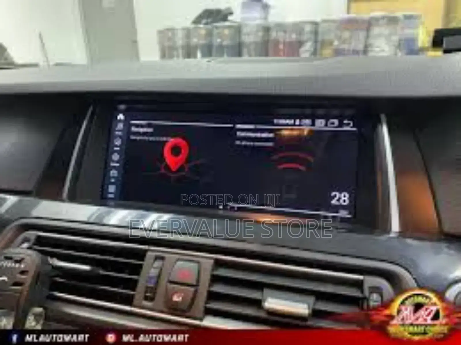 BMW 5 Series Android Player + Back Reverse Camera 