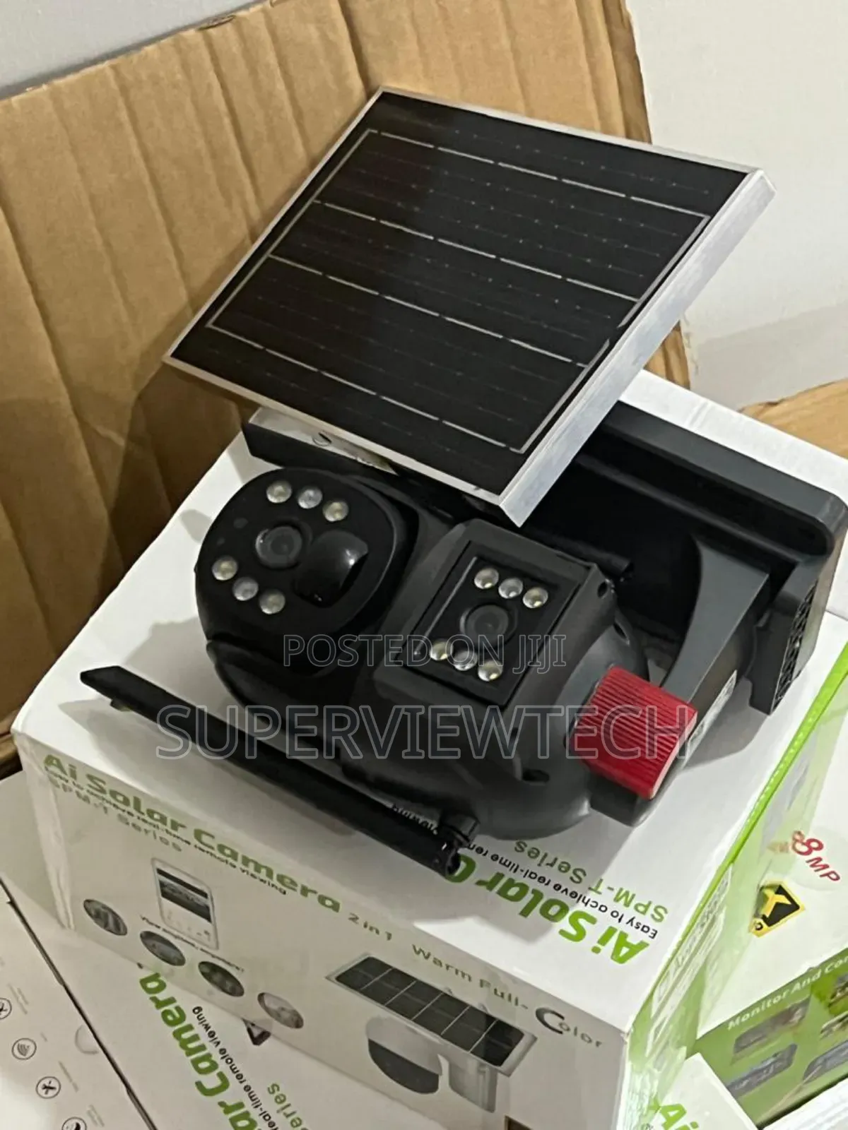 Ultra Hd Solar CCTV Camera 8mp