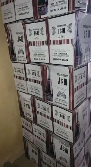 J W Premium Non-Alcoholic(Red Grape) 750ml–12 Bottles