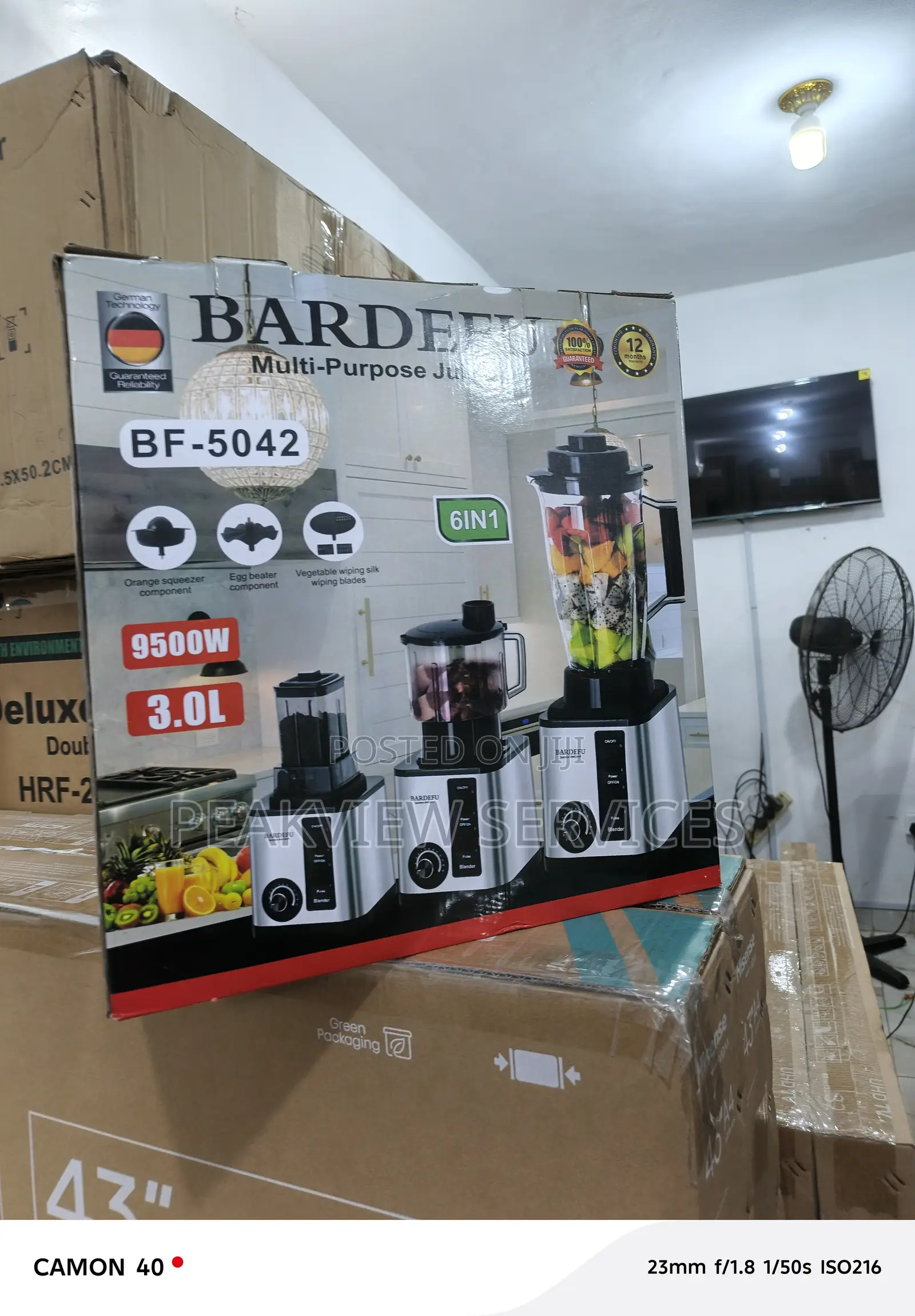 Bardefu Bf-5042 Juicer – Power Meets Versatility