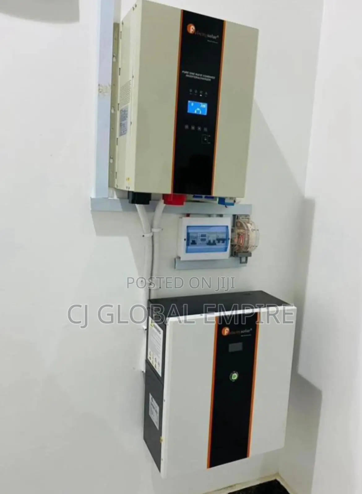 5kva by 10kwh Solar System Full Installation,400w Panel12ps,
