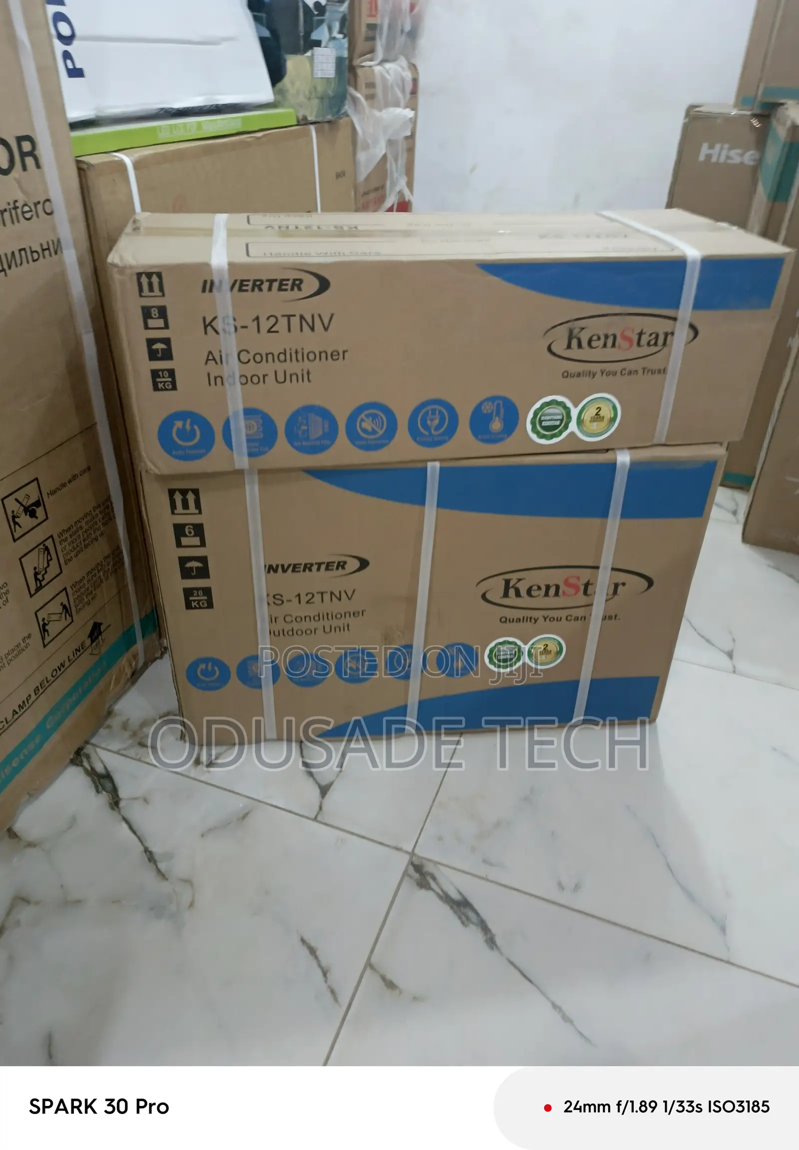 Kenstar 1.5hp Split Ac + Install Kit