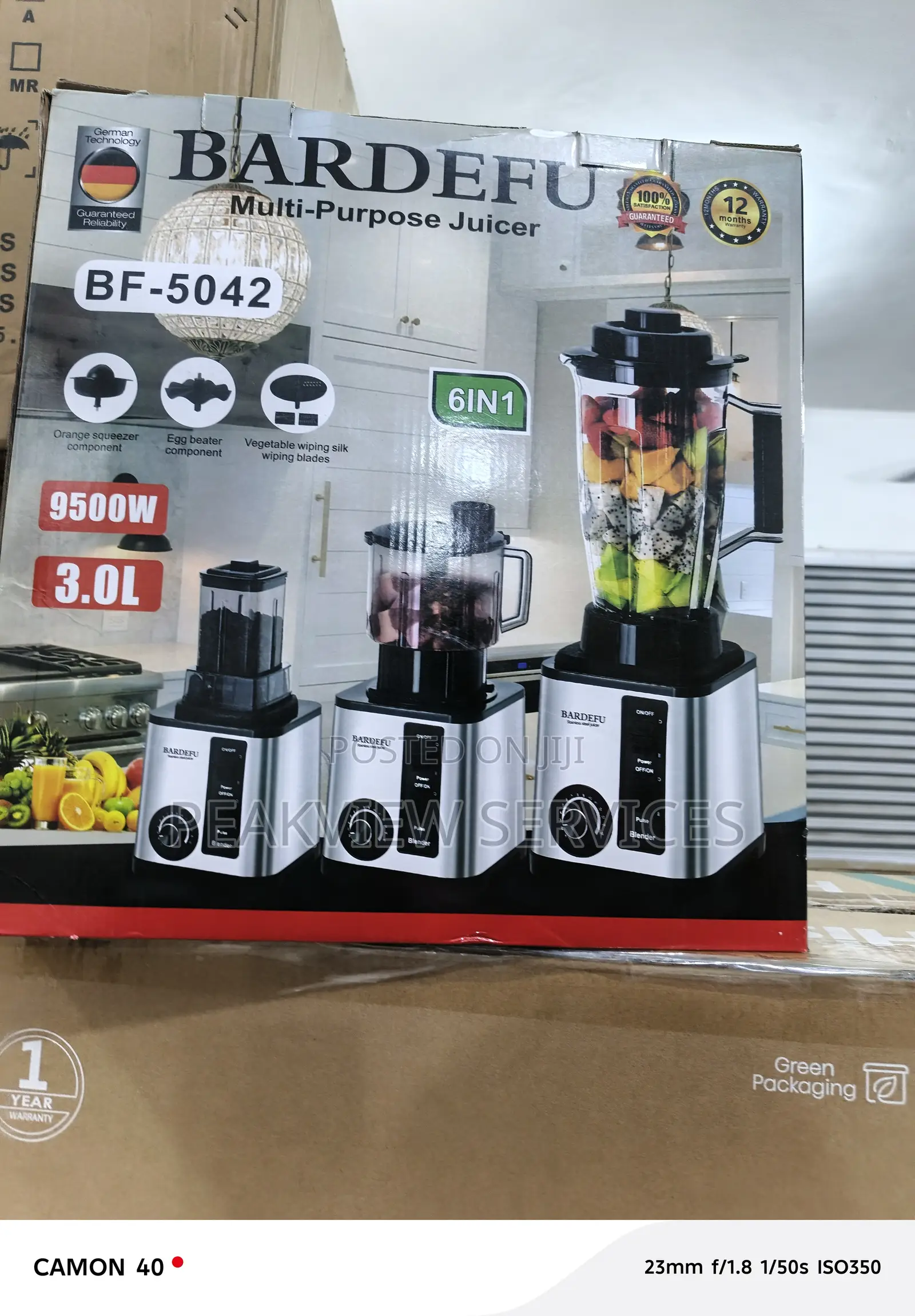 Bardefu Multi-Purpose Juicer(Model Bf-5042) Compact, Durable