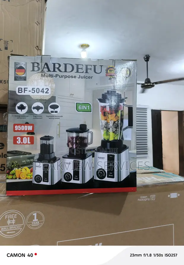 BARDEFU BF-5042 マルチジュースメーカー Bf-5042 8 in 1