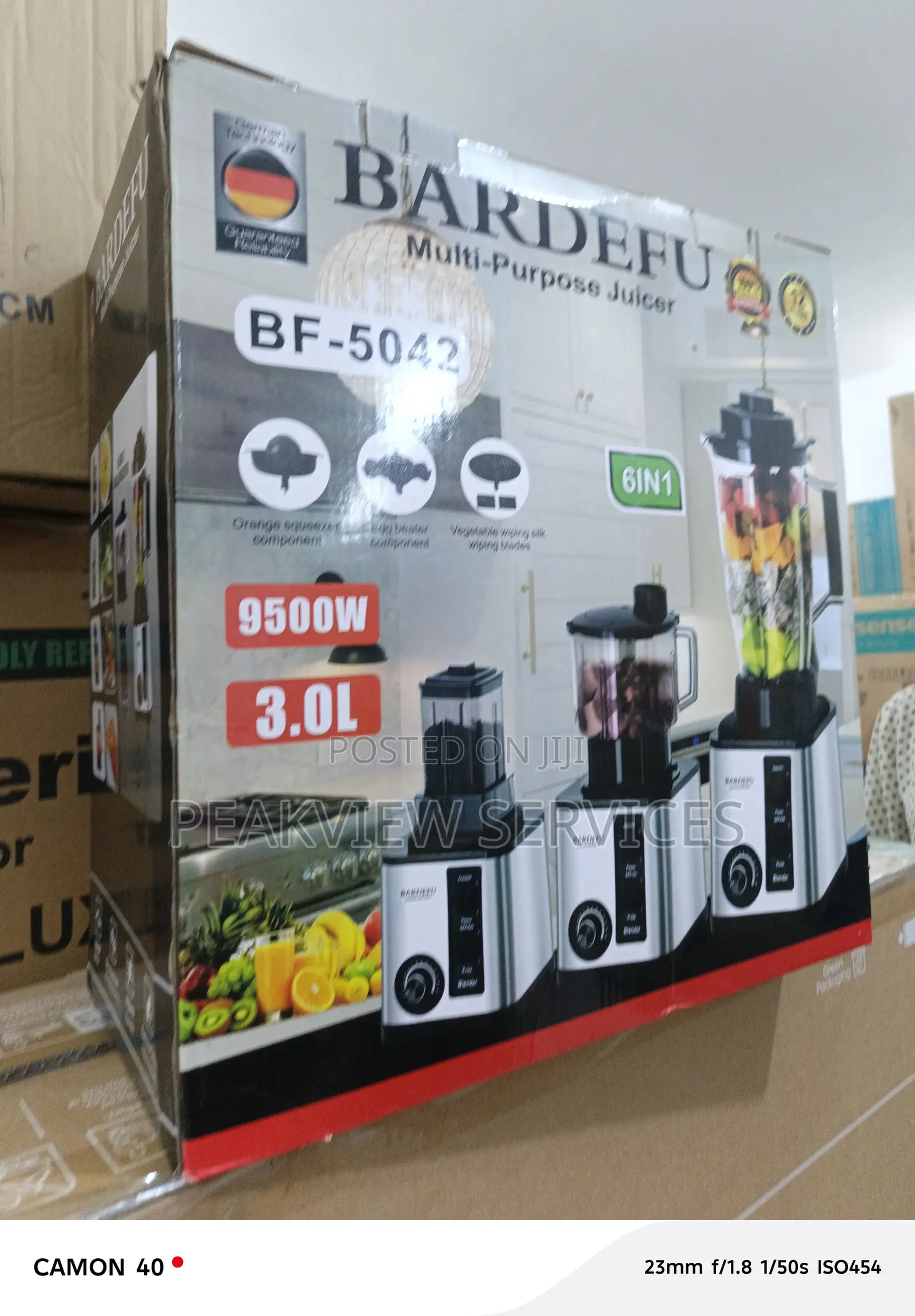 High-Efficiency Electric Juicer – Bardefu Bf-5042