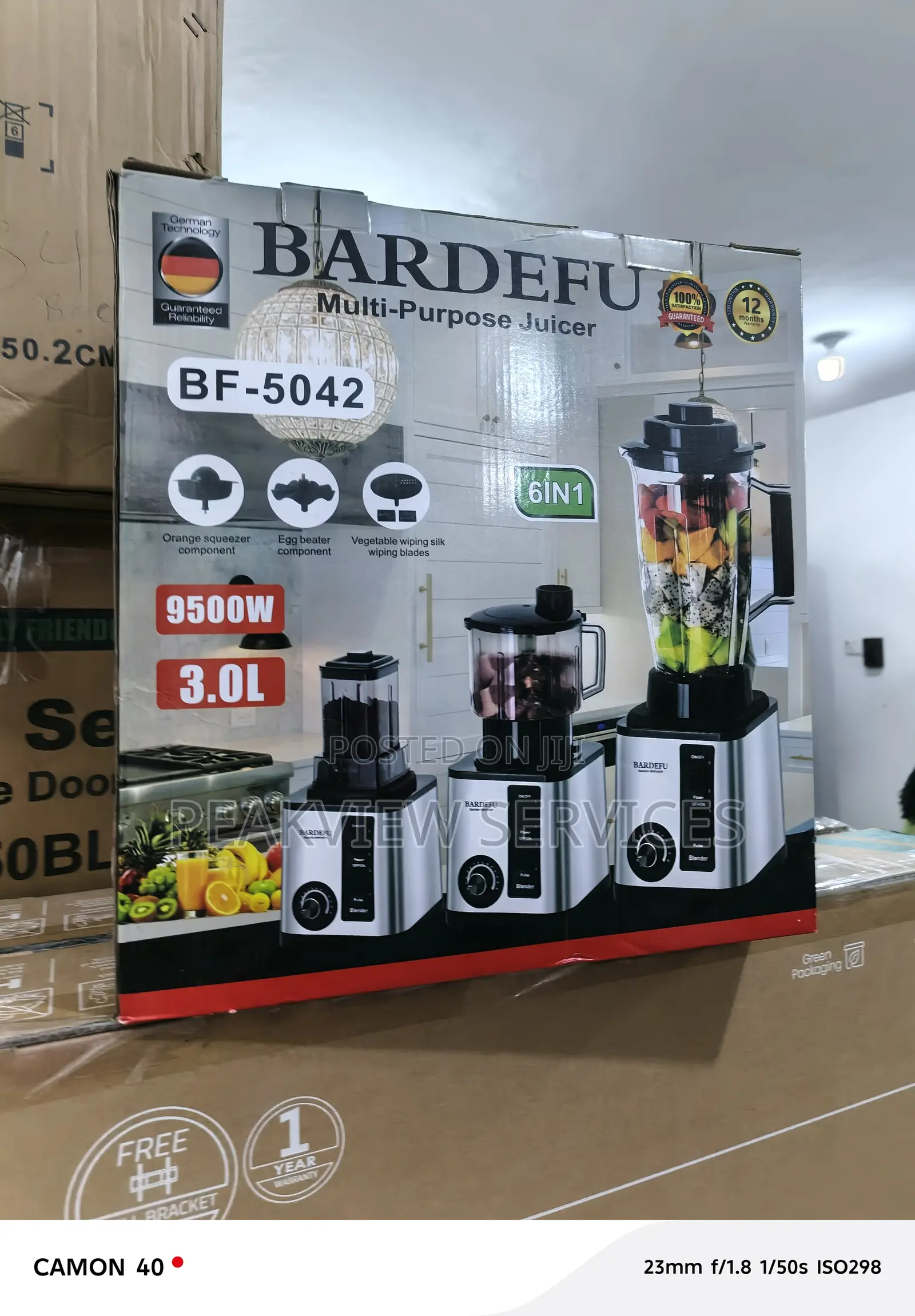 Bardefu Bf-5042 Juice Extractor – Ideal for Celery