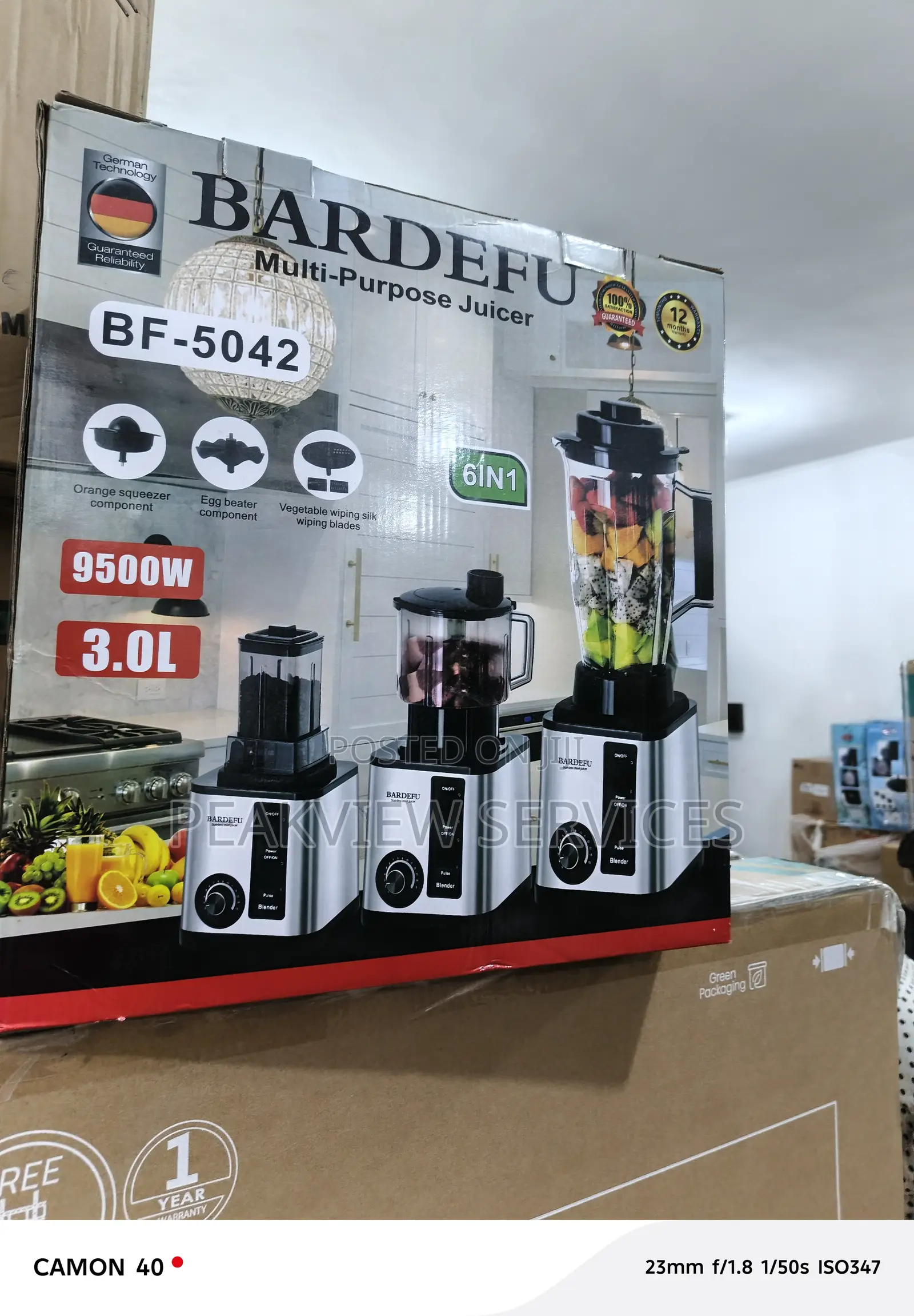 Bardefu Bf5042 Multifunction Juicer for Quick,Healthy Living