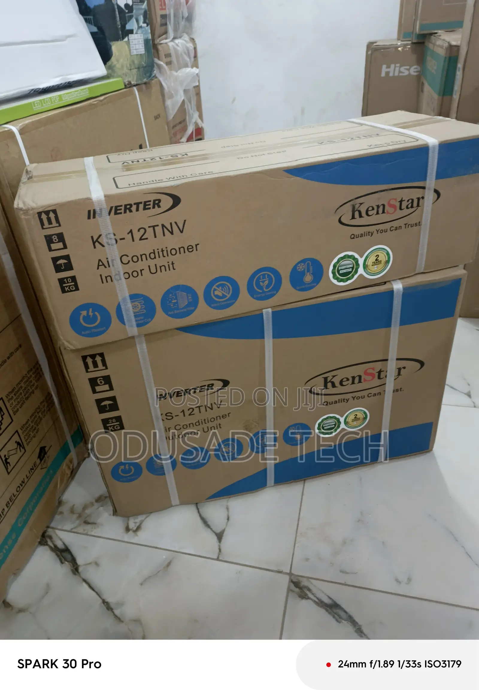 Kenstar Ac 1.5hp With Full Kit. Ks12tnv