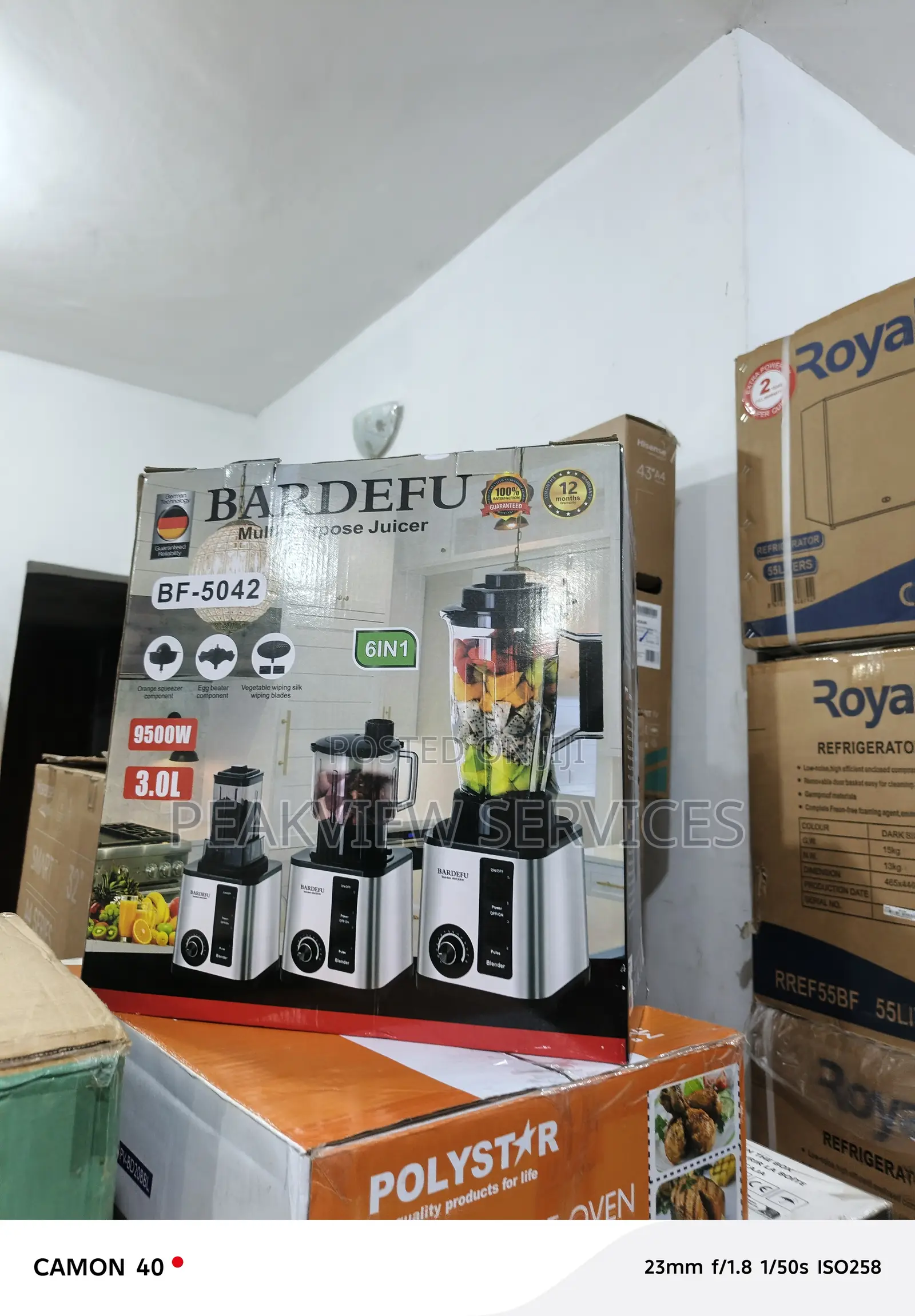 Bardefu Bf-5042 High-Speed Juicer for Quick Efficient Juice