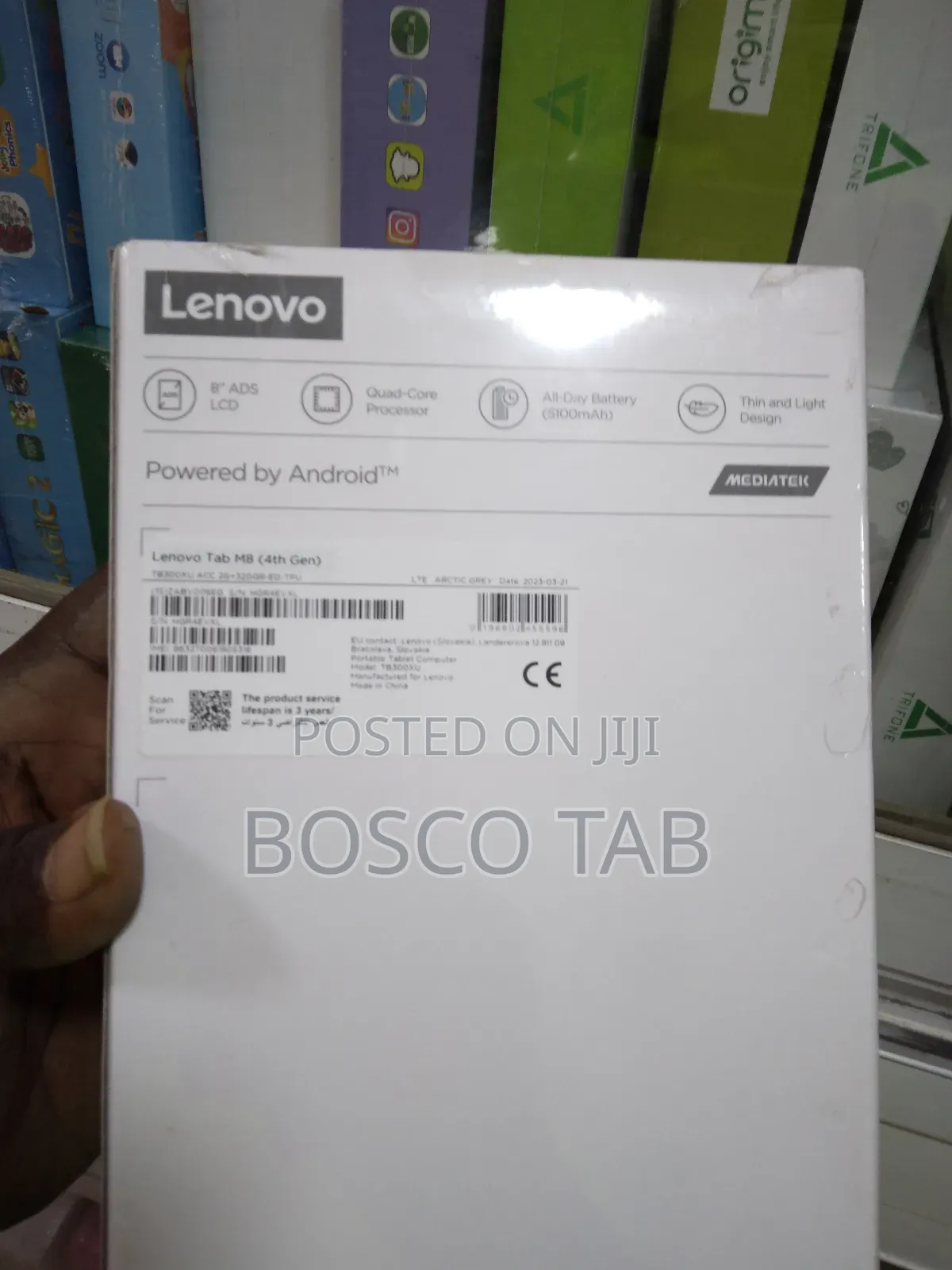 New Lenovo Tab M8 (HD) 32 GB Gray