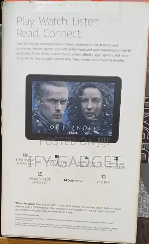 New Amazon Fire HD 8 32 GB Black