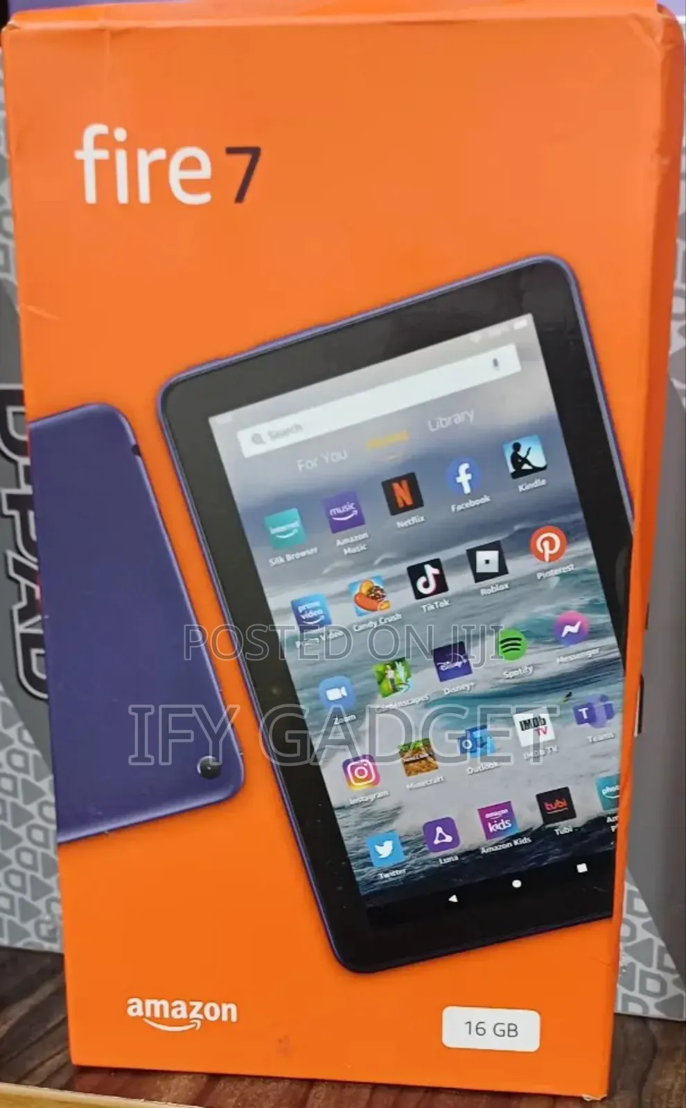 New Amazon Fire 7 16 GB Gray