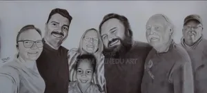 Pencil Drawing Size 15x20 Inch Frame