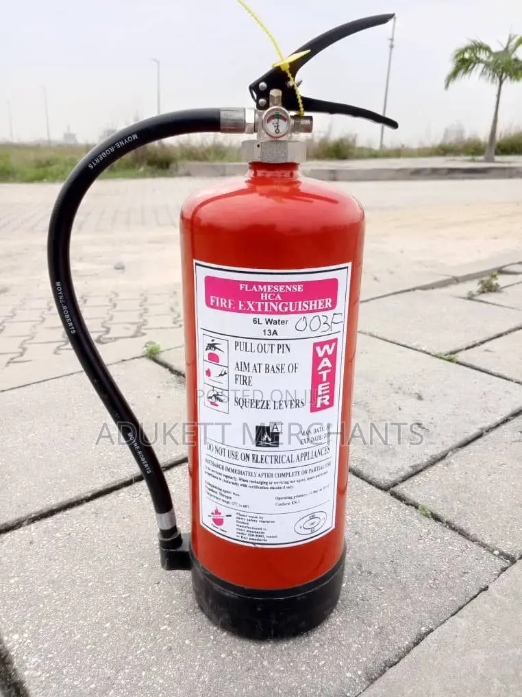 6l Fire Extinguisher (Water)