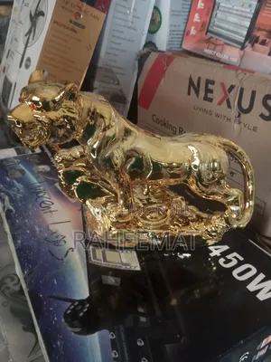 Golden Tiger Figurine