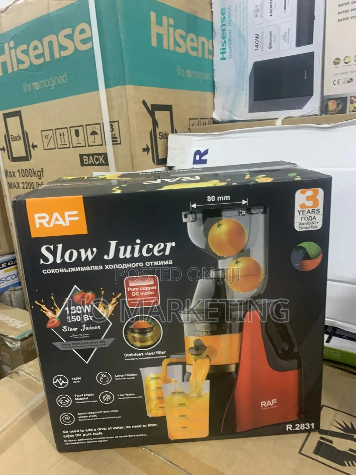 Raf R.2831 150w Juicer– Compact Design, Powerful Performance