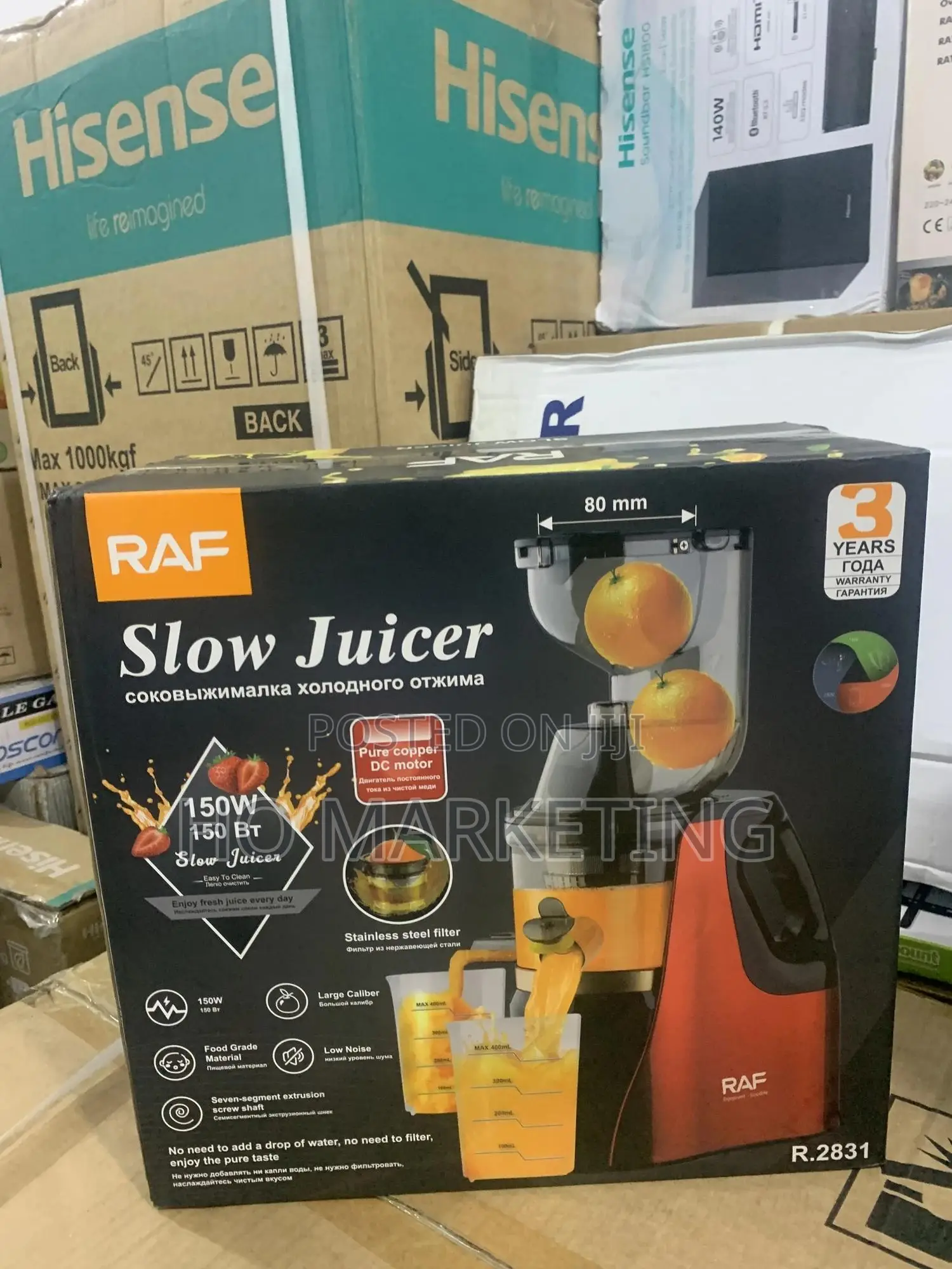 Raf Cold Press Juicer – Preserve Nutrients, Maximize Flavor