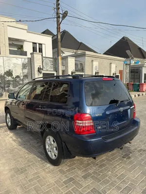 Toyota Highlander Limited V6 AWD 2003 Blue
