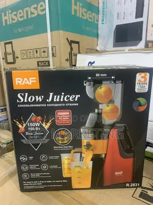 Raf R.2831 Slow Juicer – Ideal for Fruits and Vegetables