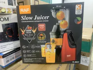 Raf R.2831 150w Juicer – Quiet, Efficient, Easy to Use