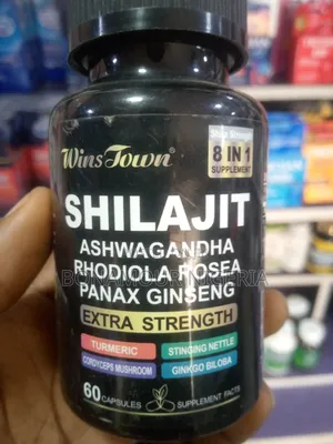 Winstown Shilajit (8 in 1) Supplement X60 Caps