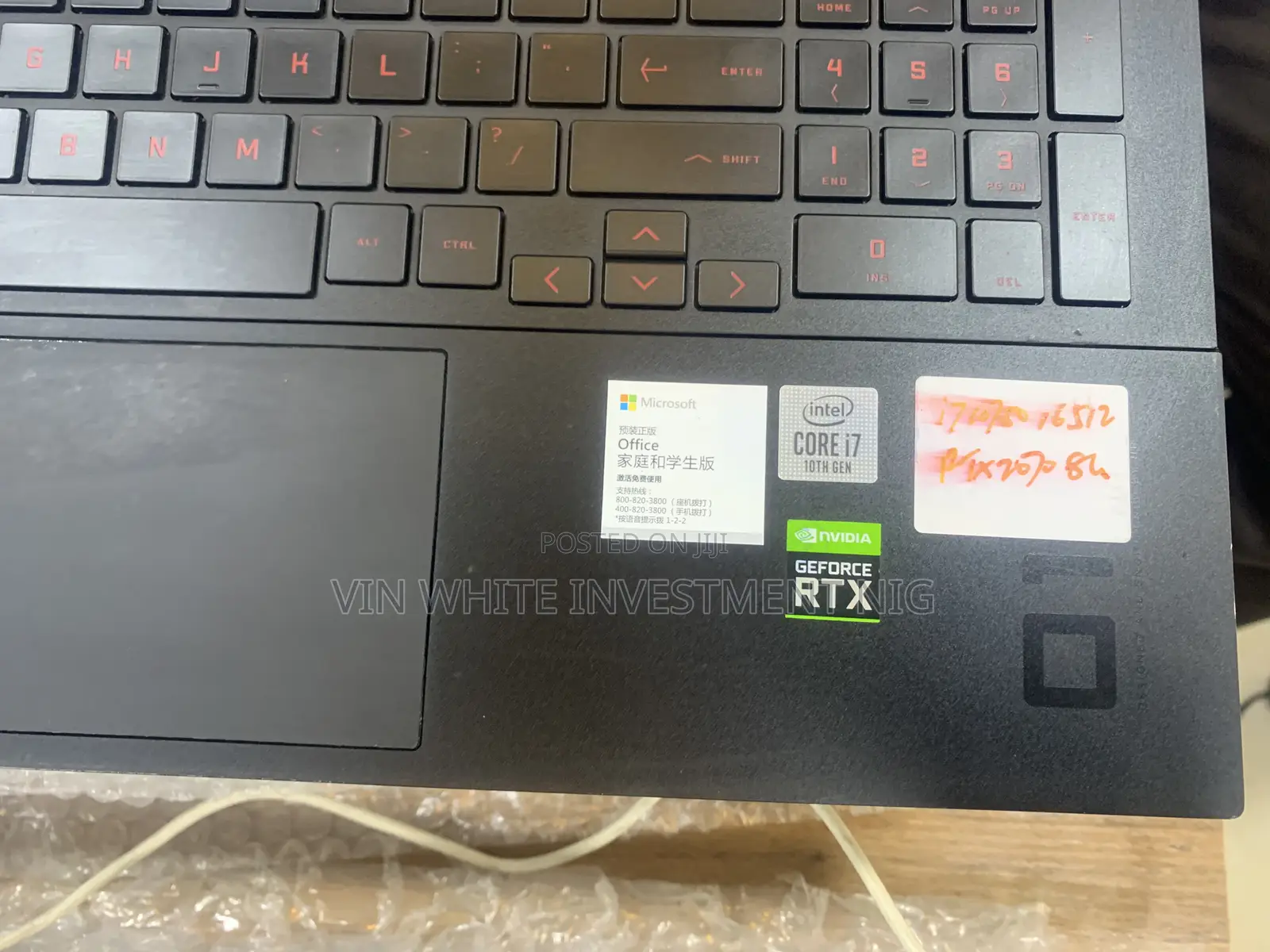 Laptop HP Omen 15 16GB Intel Core I7 SSD 512GB