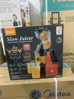 Raf R.2831 150w Masticating Slow Juicer – Durable Build