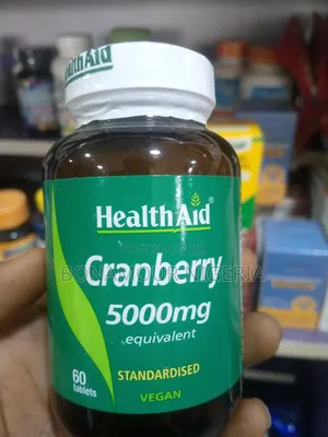 Photo - Healthaid Cranberry 5000mg X60 Veg Tabs