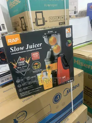 Raf R.2838 Slow Juicer – Reverse Function for Easy Cleaning