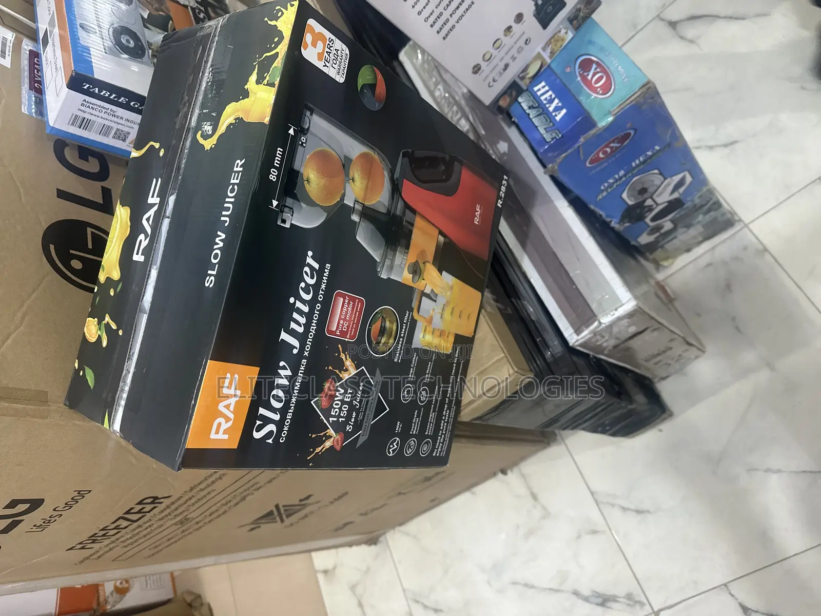 Raf Cold Press Slow Juicer 150w