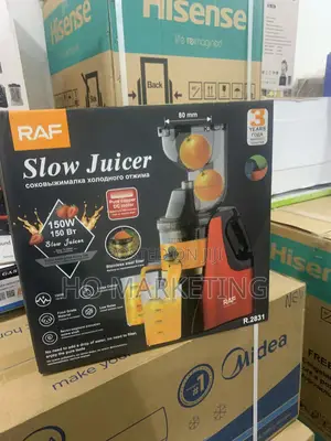 Raf R.2813 150w Juicer– Quiet Operation, Nutrient-Rich Juice