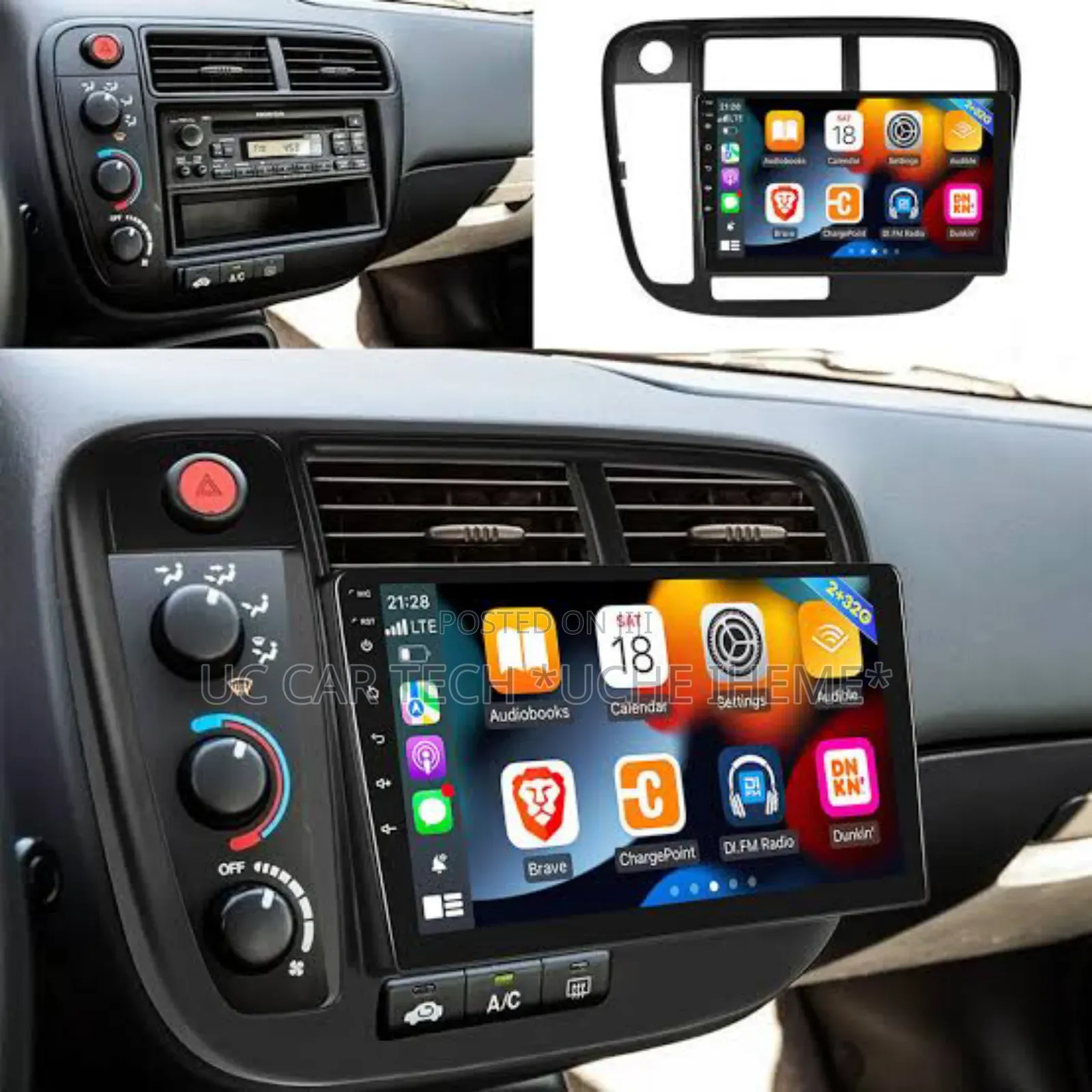 Honda Civic 2001-2005 Android Screen