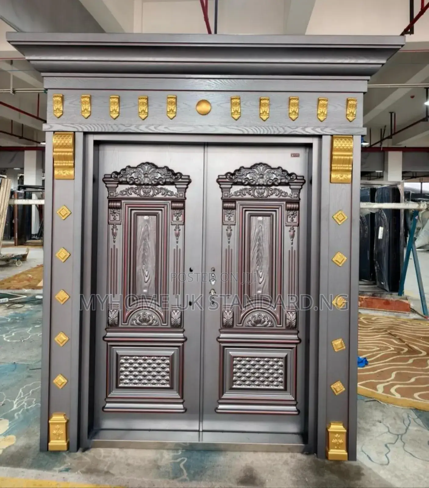 Quality Copper Security Door With Ark (5*8ft)