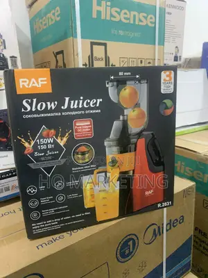 Raf Slow Juicer – Ideal for Hard Fruits and Vegetables
