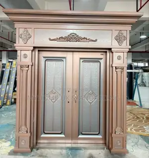 5ft Security Armored Cast Copper Door