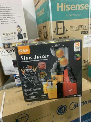 Raf R.2831 Centrifugal Juicer – 150w, Wide Feeding Tube