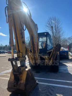 New Arrival American Used Cat446b Backhoe Machine